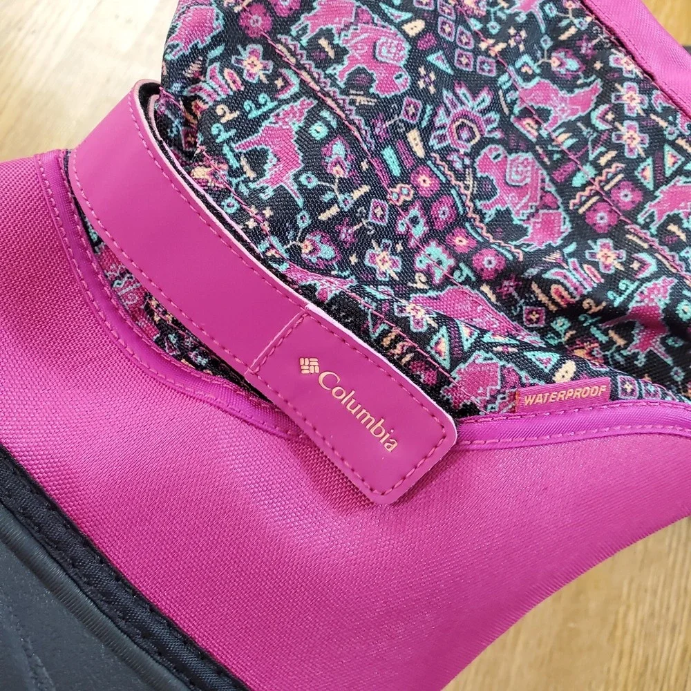 Columbia Powderbug Snow Boots  Sz‎ 7 Youth Insulated Waterproof Bug Kids (TD1)
